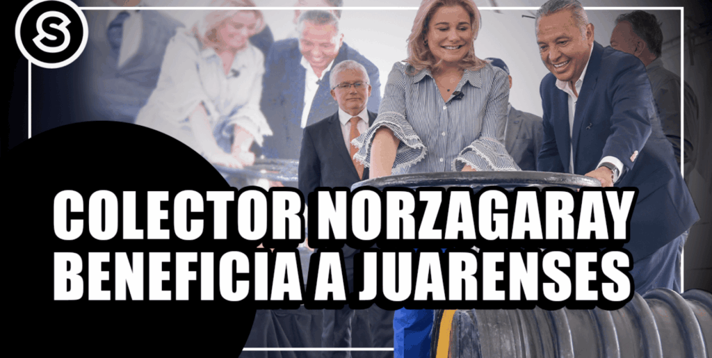 Maru Campos inaugura colector Norzagaray en Ciudad Juárez